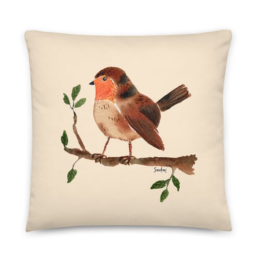 Soft, Stylish & Full of Charm – Robin Accent Pillow 🪶✨ - SANDRAAS