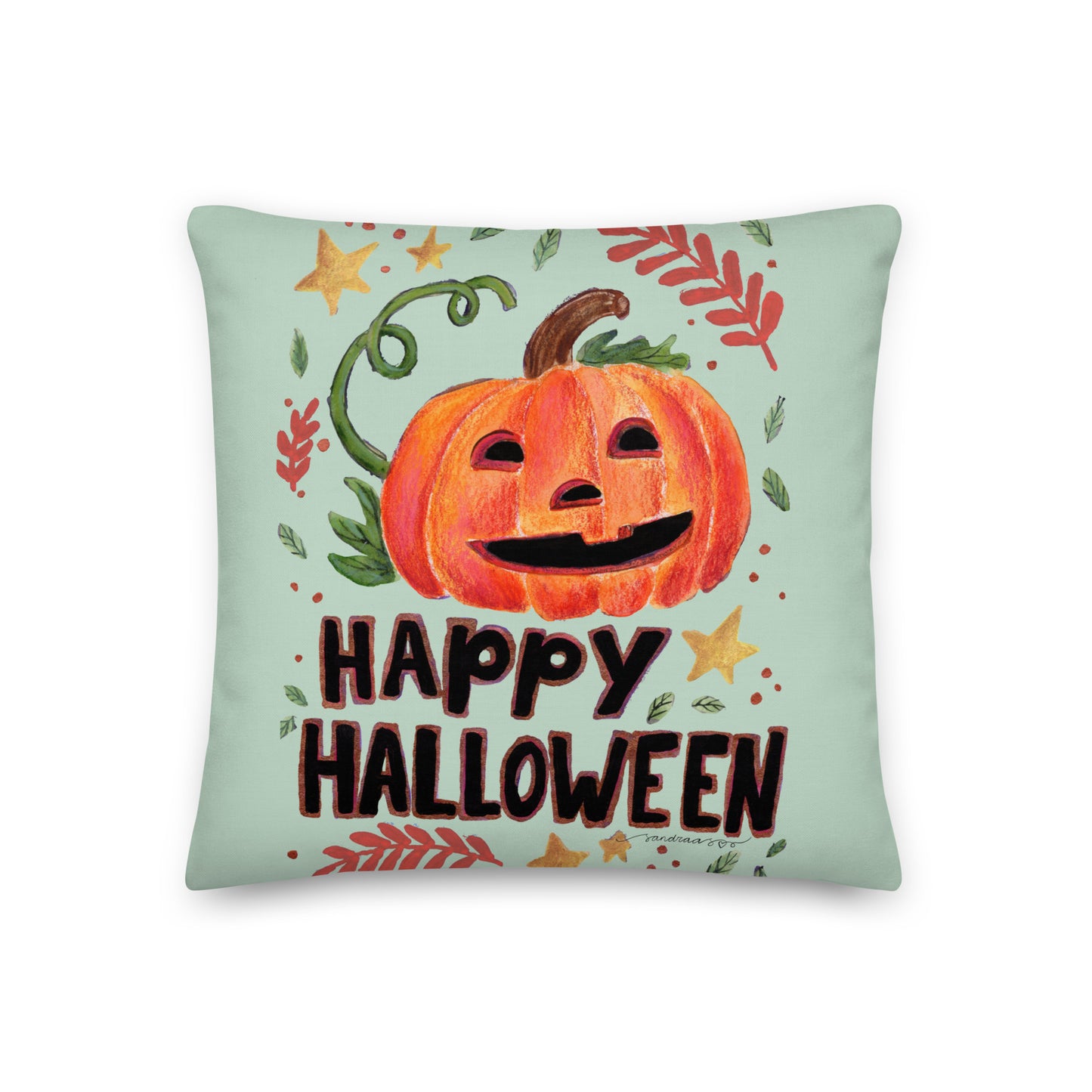 Premium Pillow – Happy Halloween 🎃🍂 - SANDRAAS