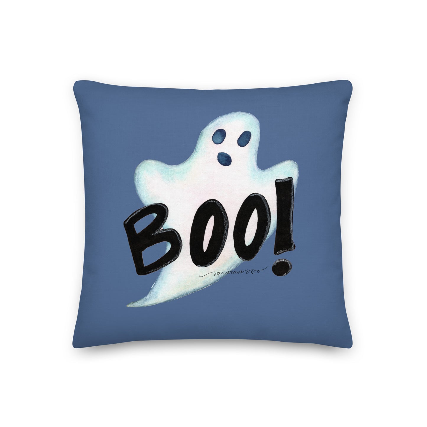 Halloween "Boo!" Ghost Pillow – The Perfect Spooky Touch! 👻🎃 - SANDRAAS