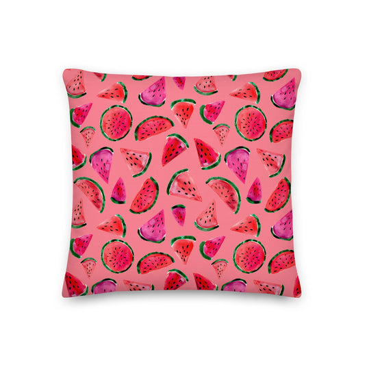 🍉 Premium Pillow – Pink Watermelon 💖🛋 - SANDRAAS