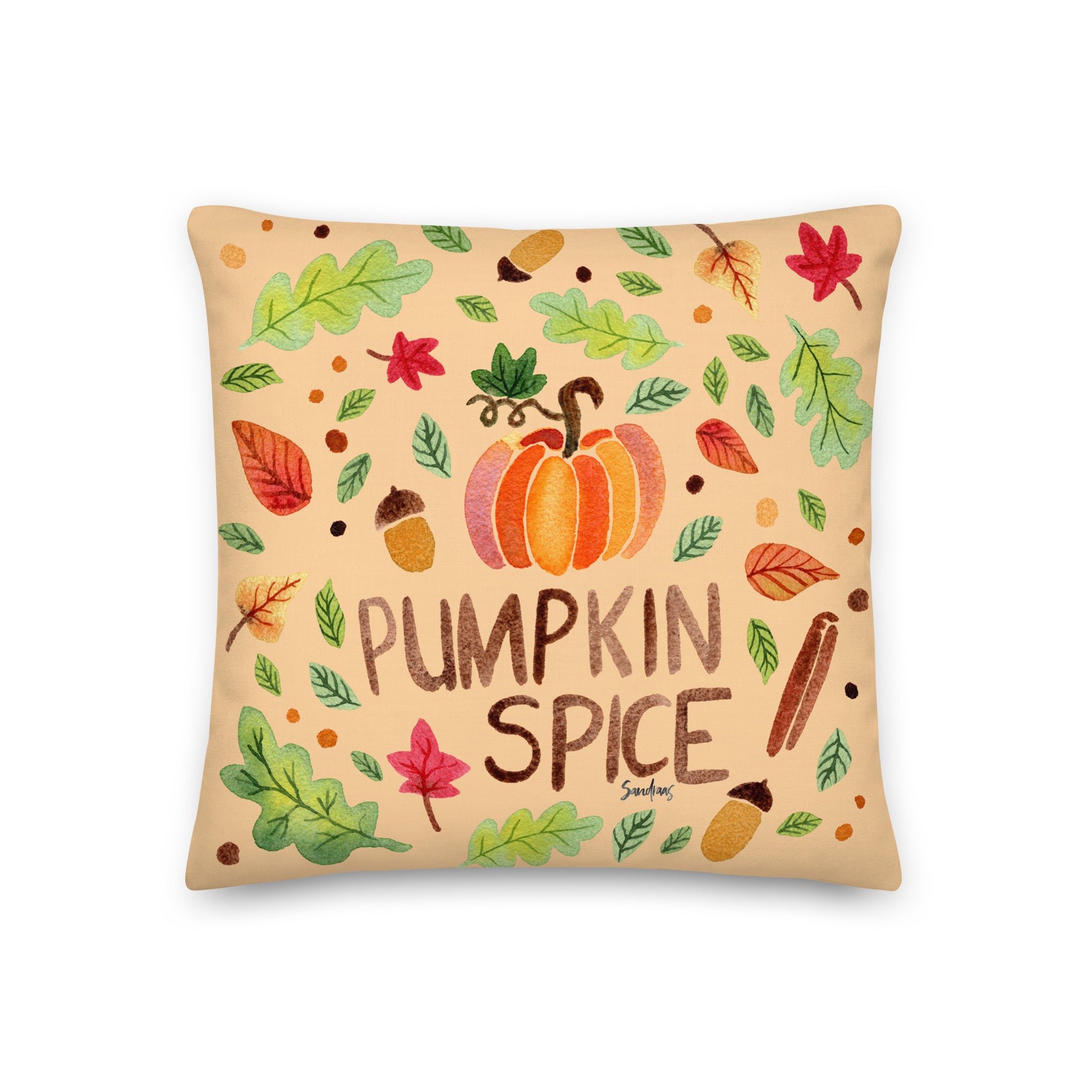 Premium Pillow - Pumpkin Spice 🎃🍂 - SANDRAAS