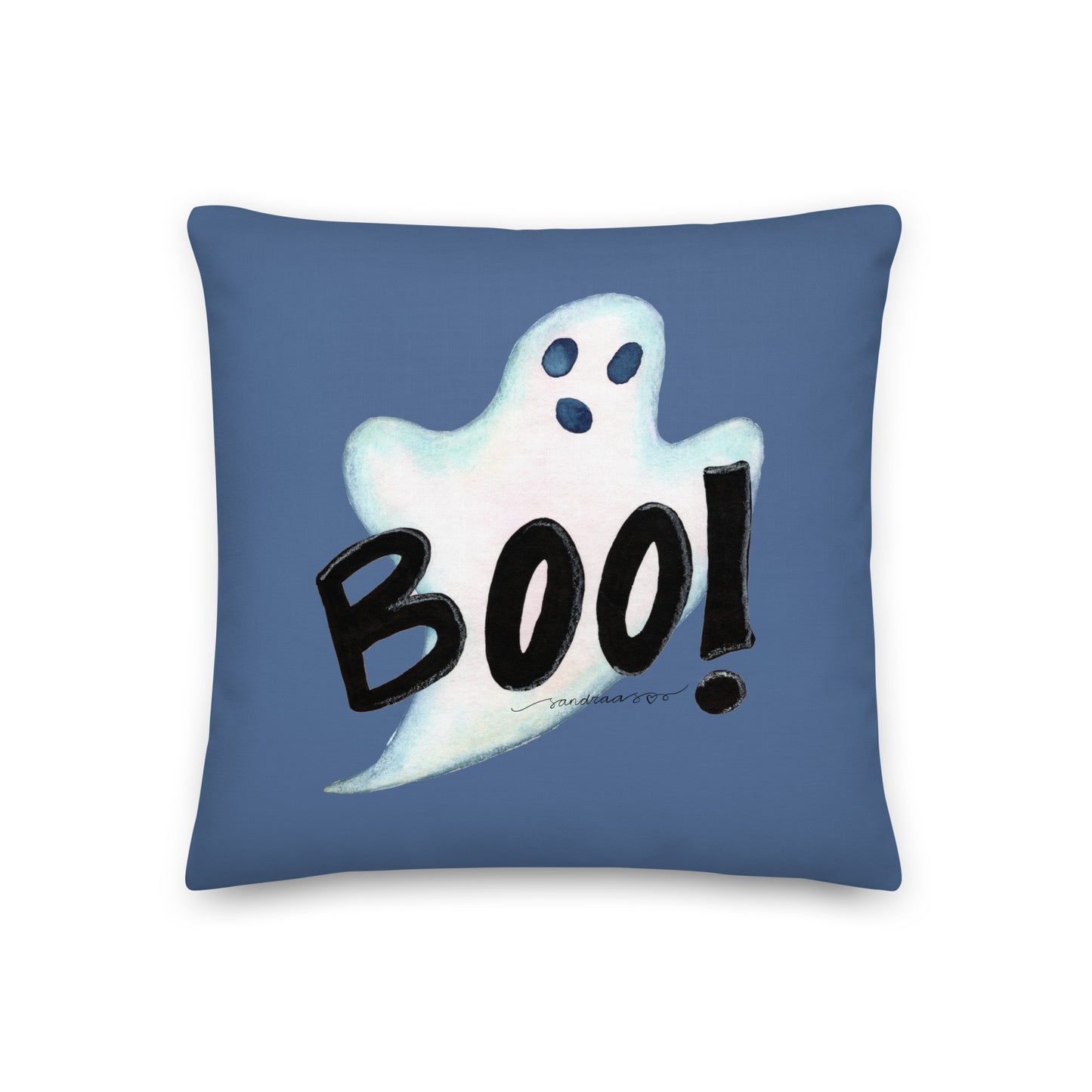 Halloween "Boo!" Ghost Pillow – The Perfect Spooky Touch! 👻🎃 - SANDRAAS