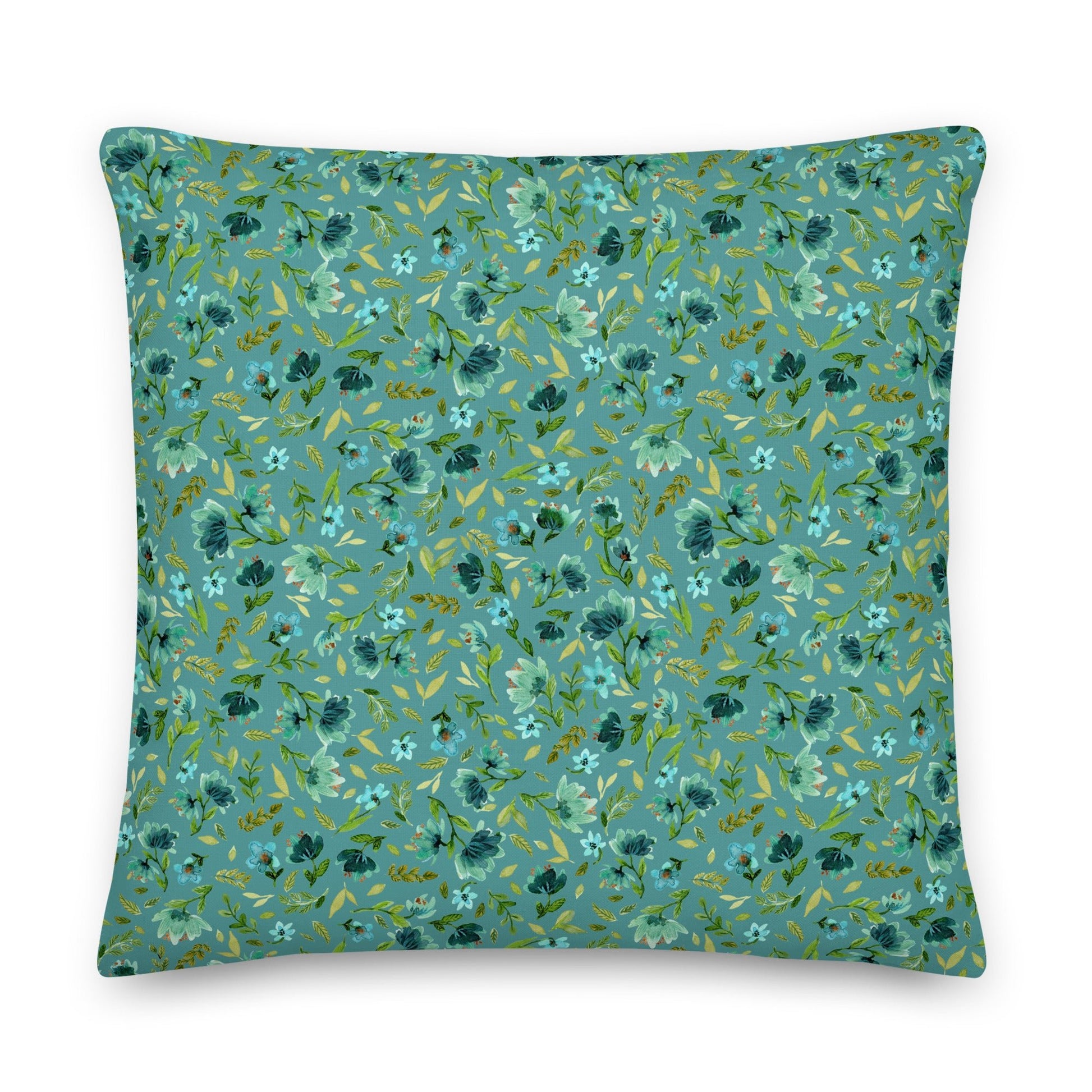 🌿 Premium Pillow – Be You (Turquoise) 💙🛋 - SANDRAAS