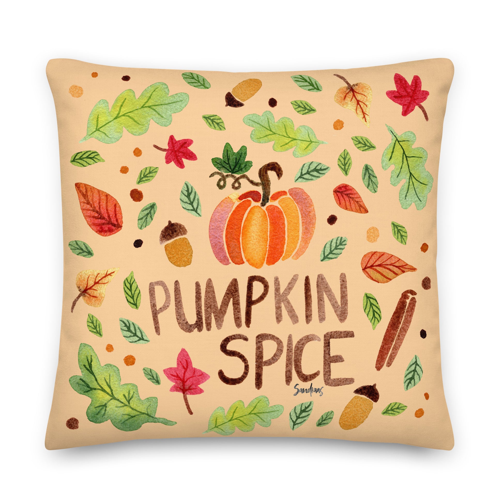 Premium Pillow - Pumpkin Spice 🎃🍂 - SANDRAAS