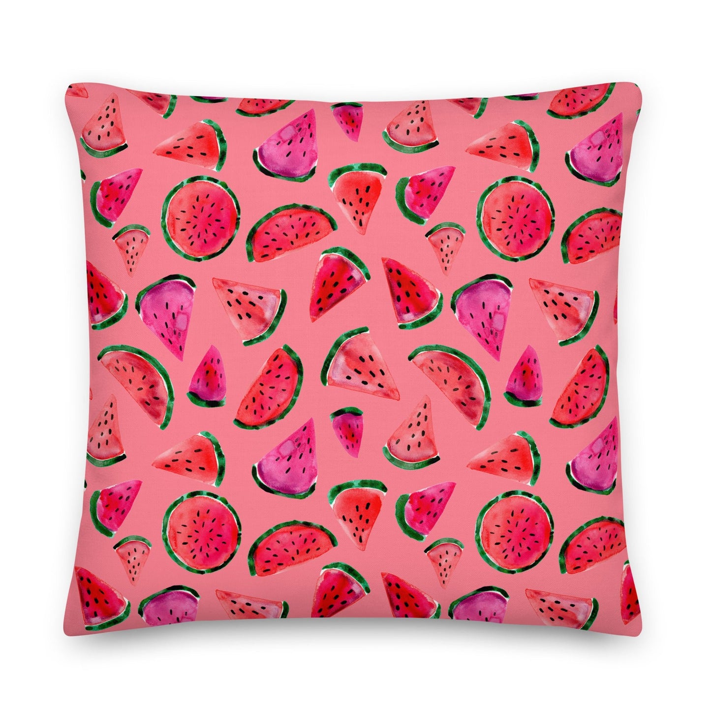 🍉 Premium Pillow – Pink Watermelon 💖🛋 - SANDRAAS
