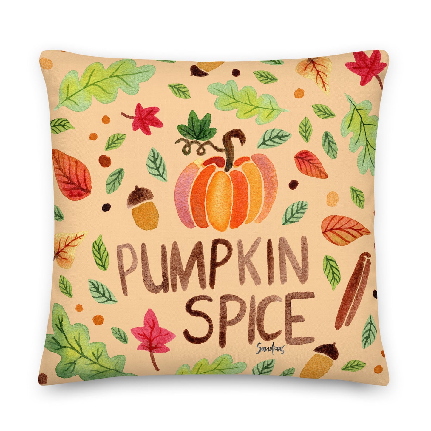 Premium Pillow - Pumpkin Spice 🎃🍂 - SANDRAAS