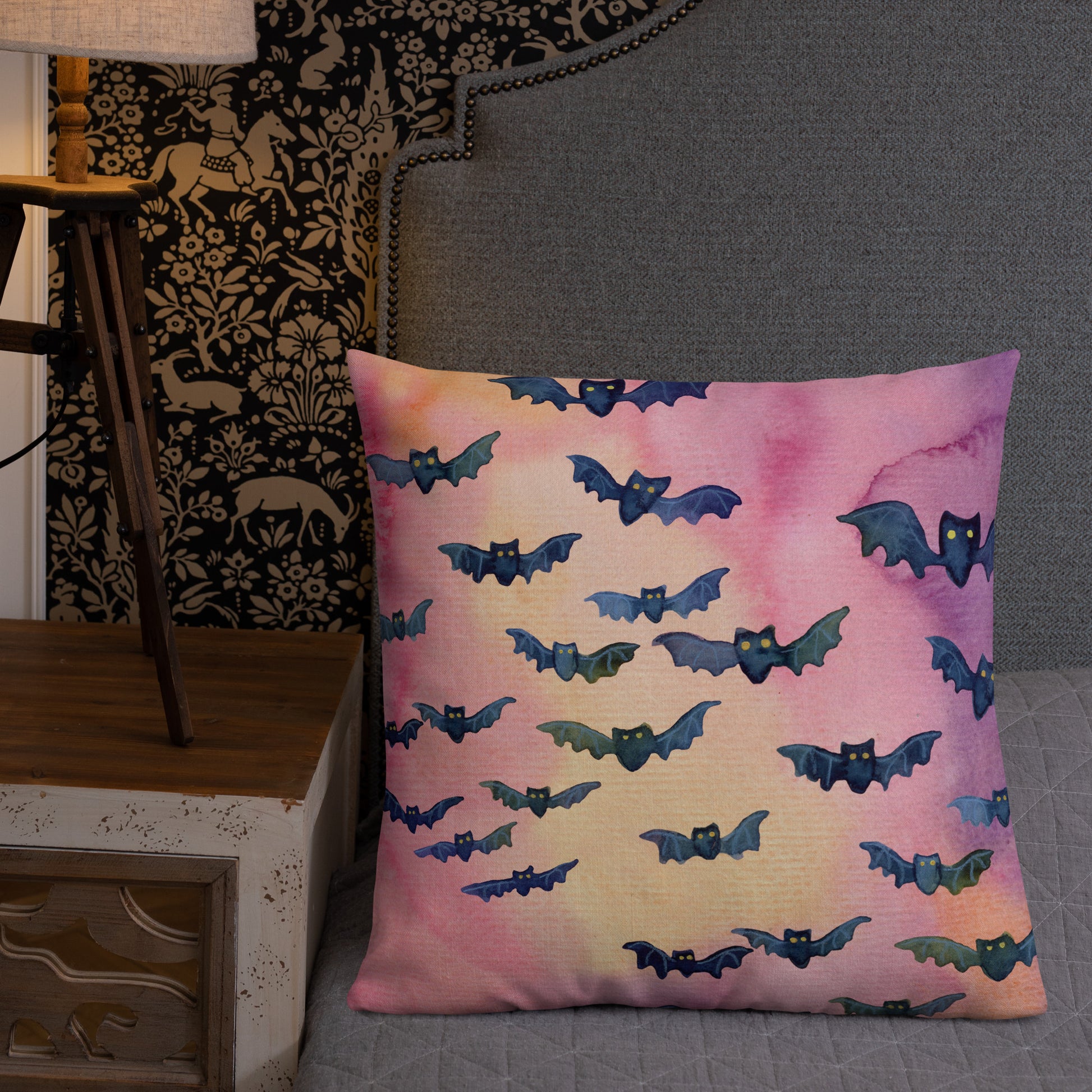 Premium Halloween Bats Pillow – A Whimsical Touch for Spooky Season! 🦇🎃 - SANDRAAS