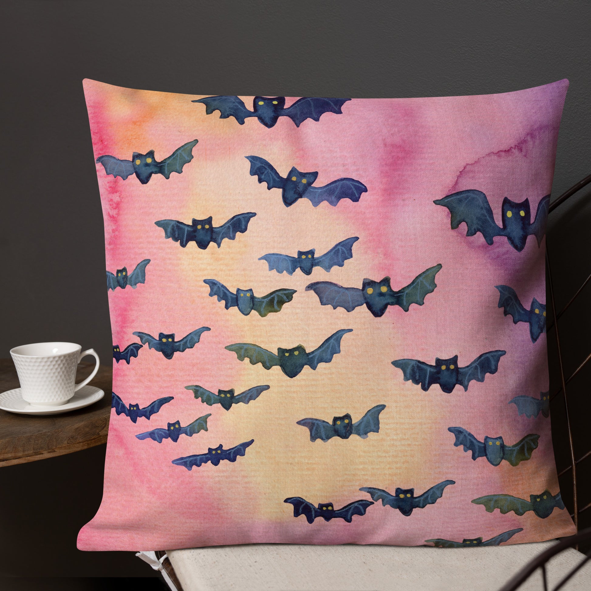 Premium Halloween Bats Pillow – A Whimsical Touch for Spooky Season! 🦇🎃 - SANDRAAS