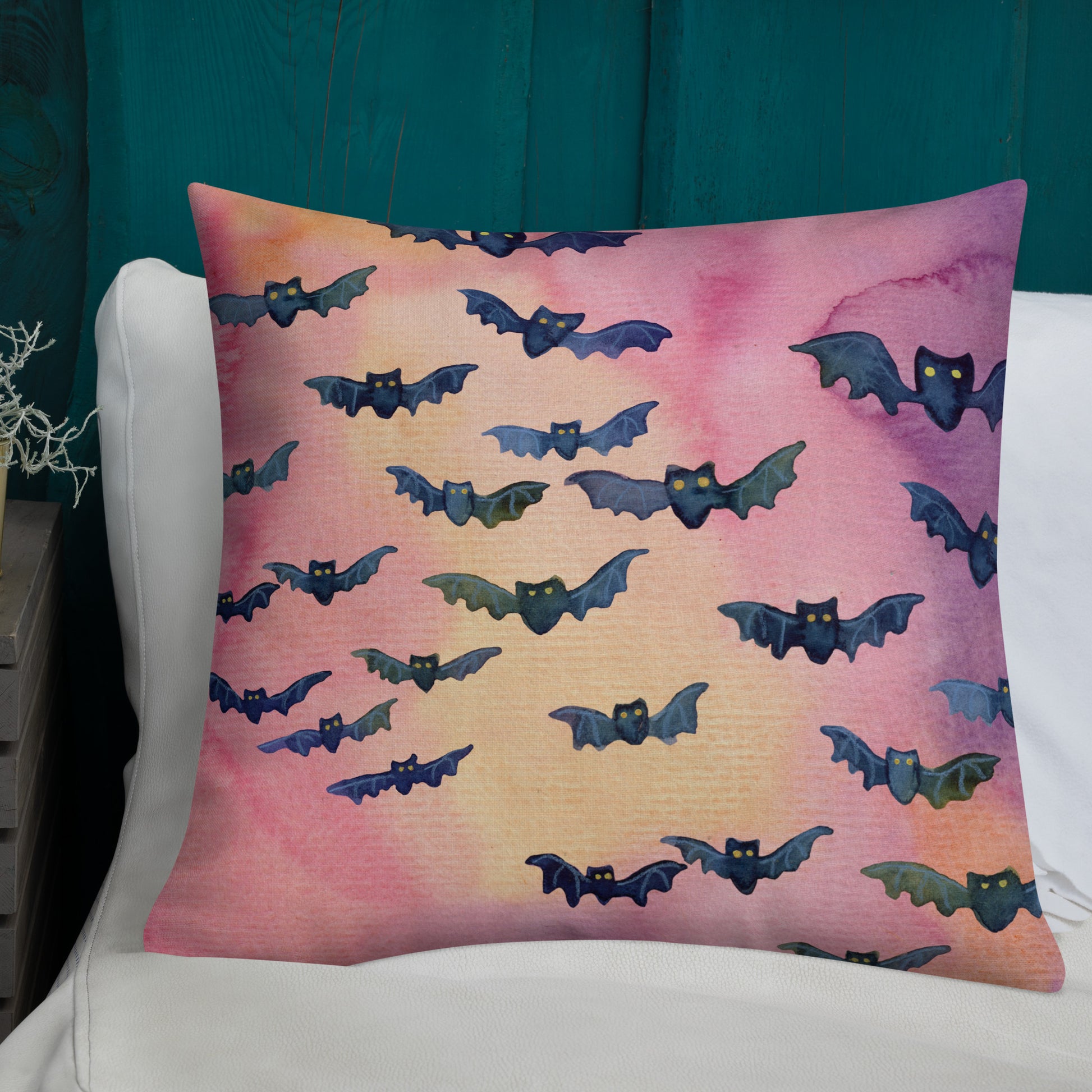 Premium Halloween Bats Pillow – A Whimsical Touch for Spooky Season! 🦇🎃 - SANDRAAS