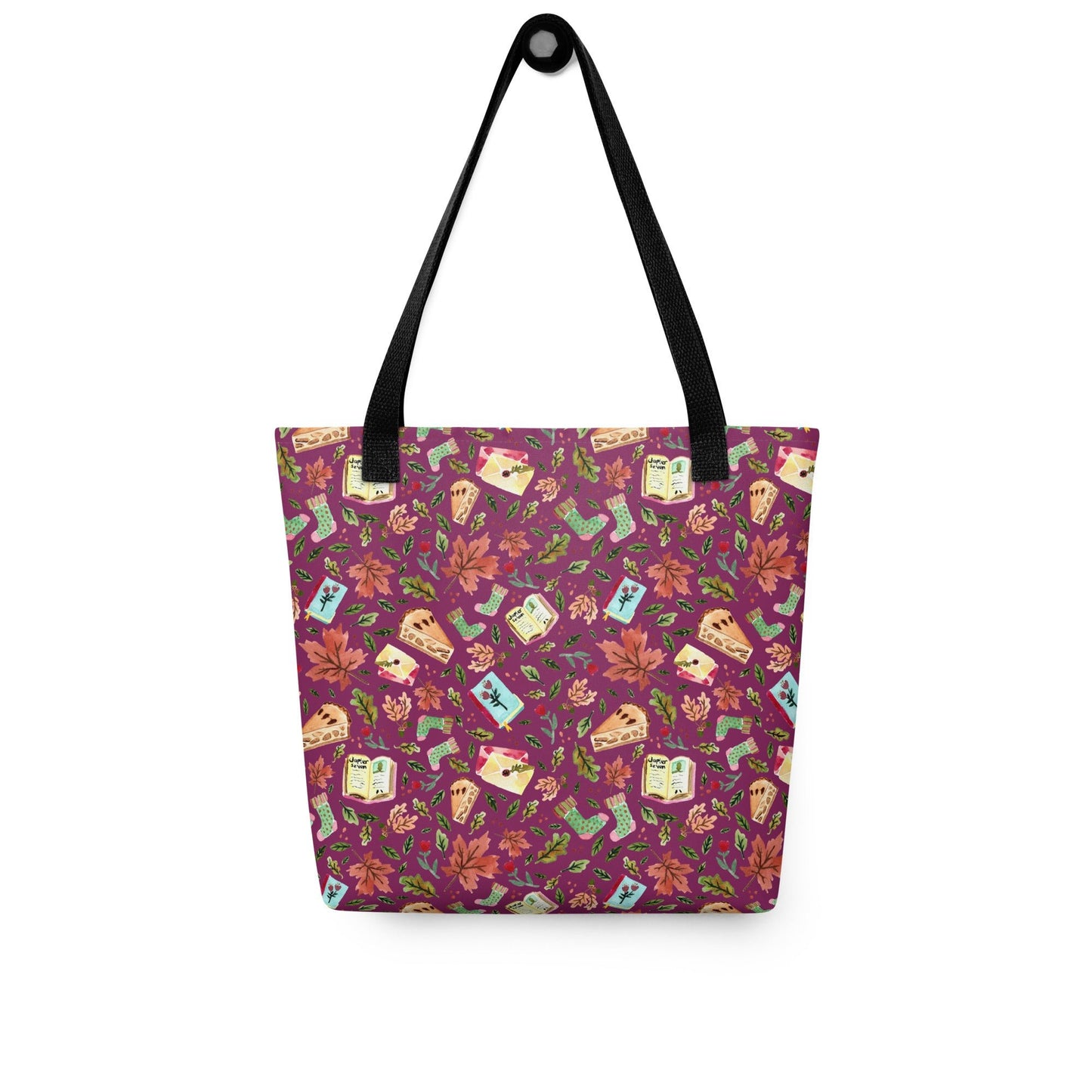 🍁 Tote Bag – Purple Cozy Autumn 💜👜 - SANDRAAS