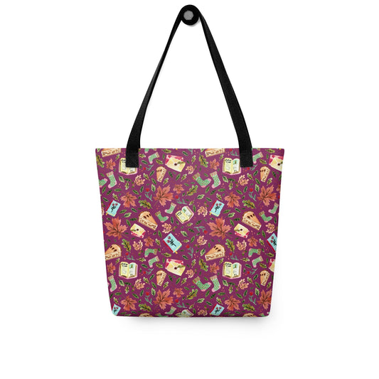 🍁 Tote Bag – Purple Cozy Autumn 💜👜 - SANDRAAS