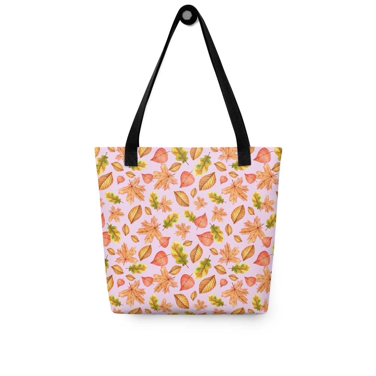 Autumn Leaves Pink Tote Bag – Carry Fall Vibes Everywhere 🍂 - SANDRAAS