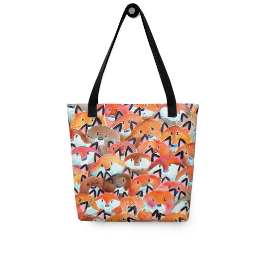 🦊 Tote Bag – Foxes 🍂👜 - SANDRAAS