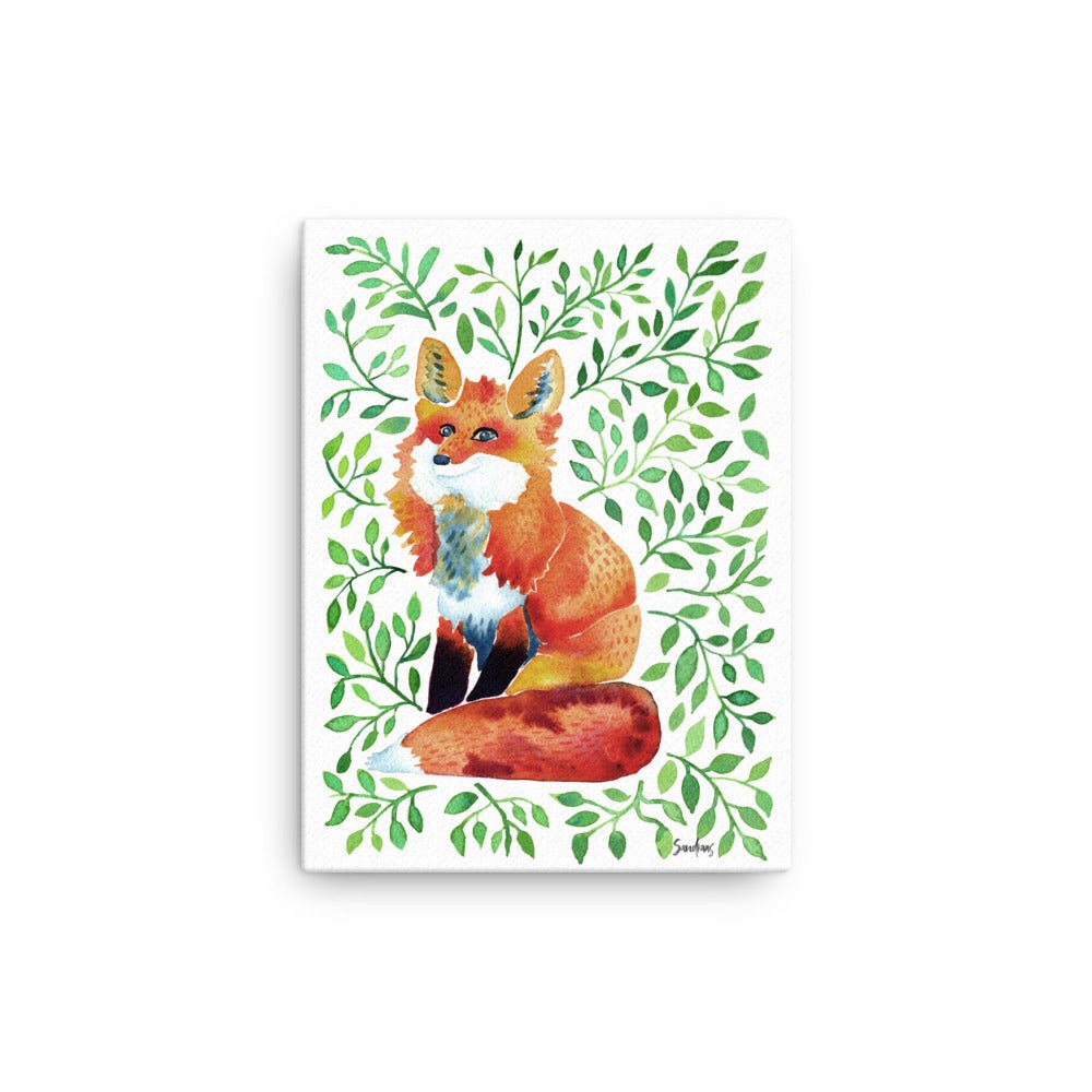 Whimsical Fox Canvas – Bring a Touch of Nature Indoors 🦊✨ - SANDRAAS