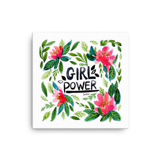 "Girl Power – Success" Canvas Print 🌸💪 - SANDRAAS
