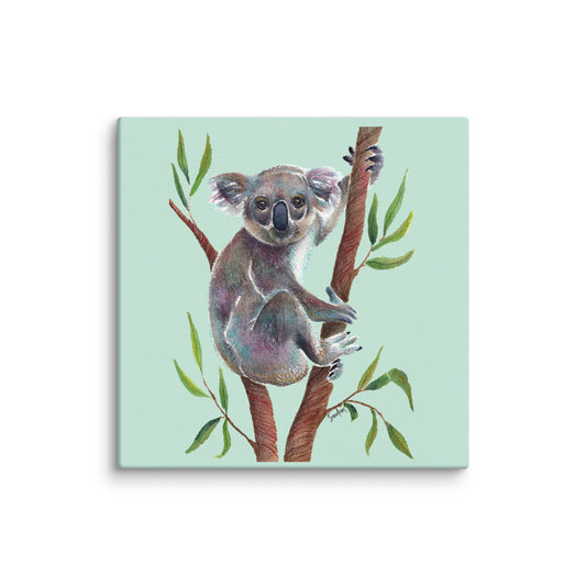 Koala Bear Watercolor Canvas – A Touch of Nature & Calm 🌿🐨 - SANDRAAS