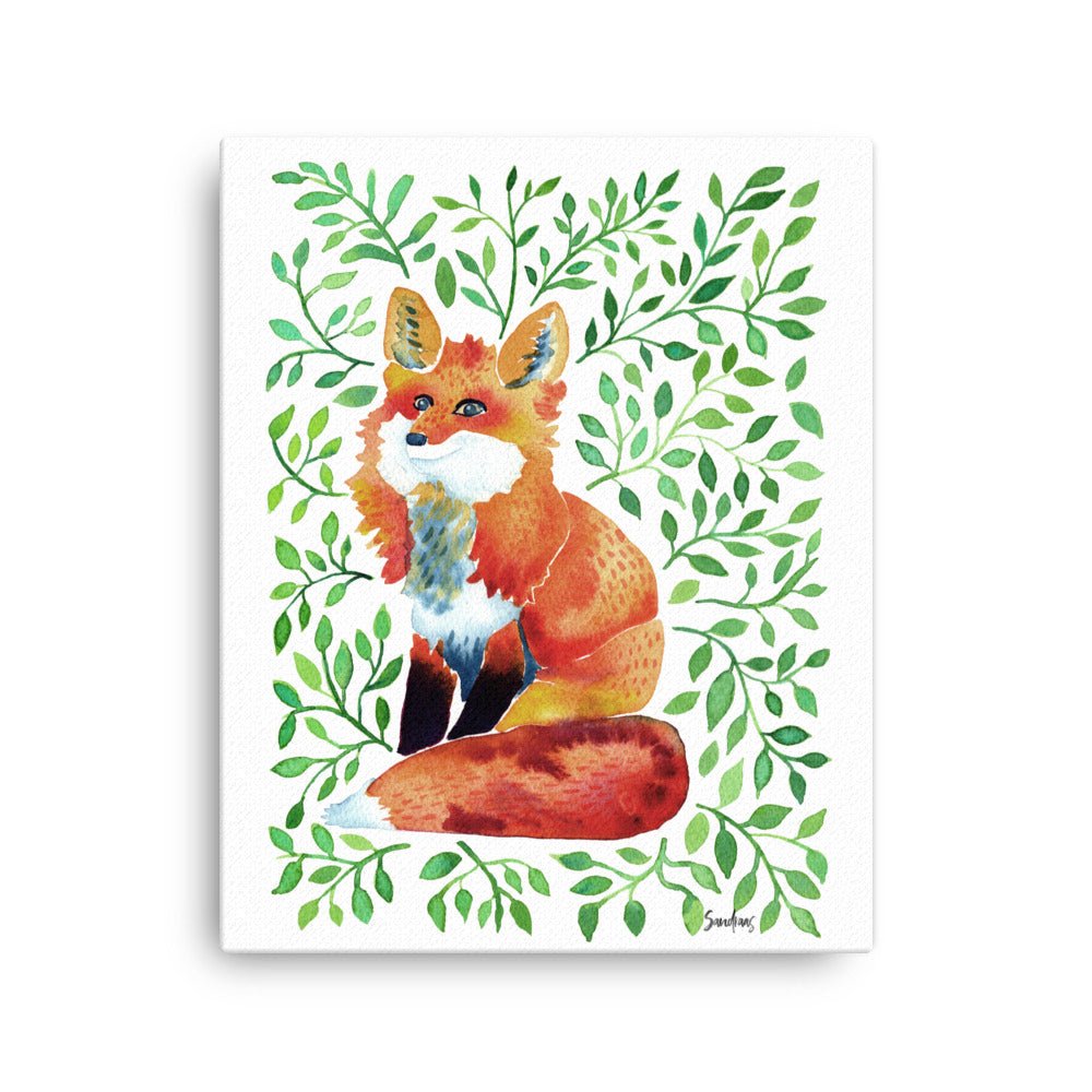 Whimsical Fox Canvas – Bring a Touch of Nature Indoors 🦊✨ - SANDRAAS