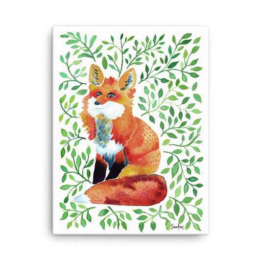 Whimsical Fox Canvas – Bring a Touch of Nature Indoors 🦊✨ - SANDRAAS
