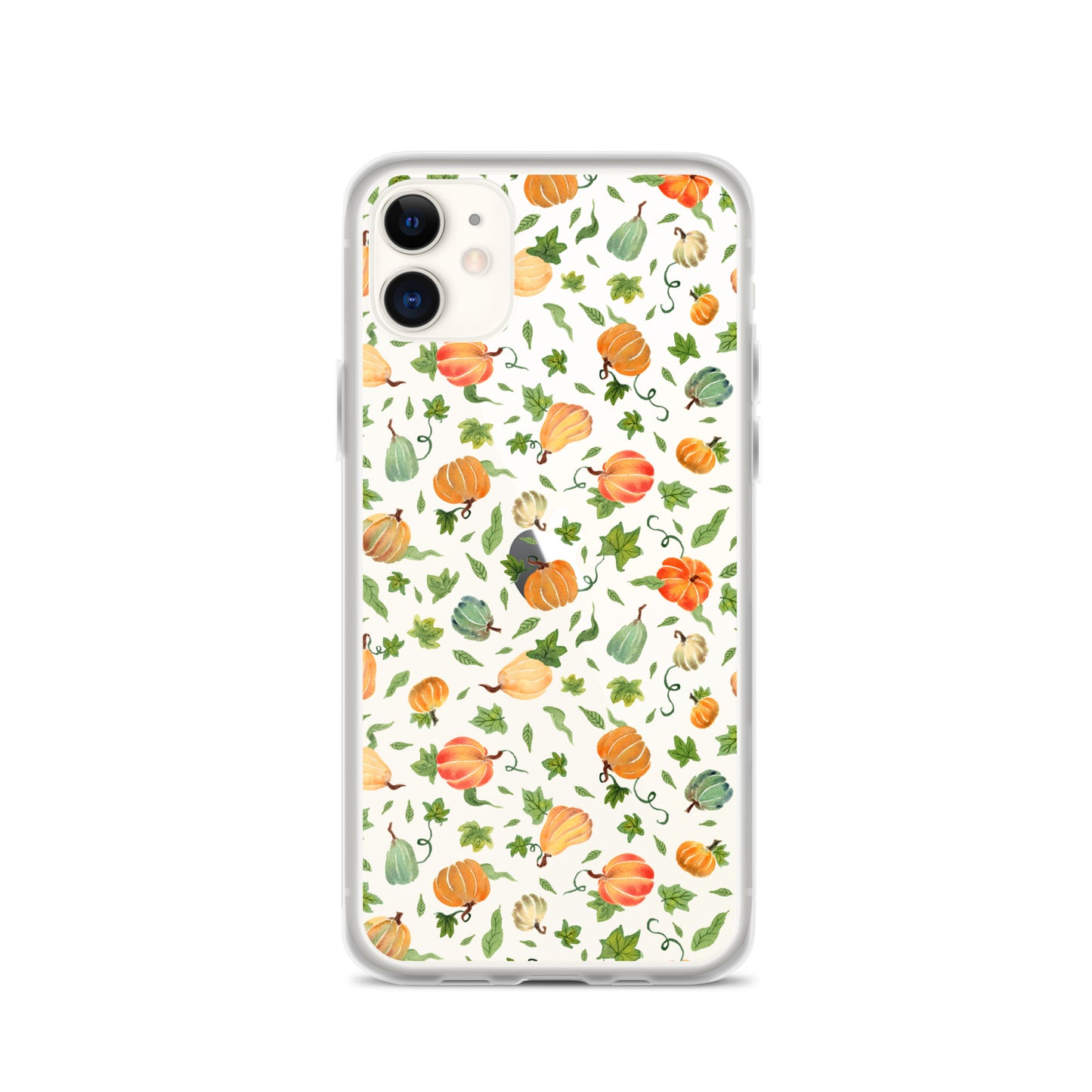 Clear Case for iPhone® - Pumpkins Pattern 🎃🍂 - iPhone Case - SANDRAAS