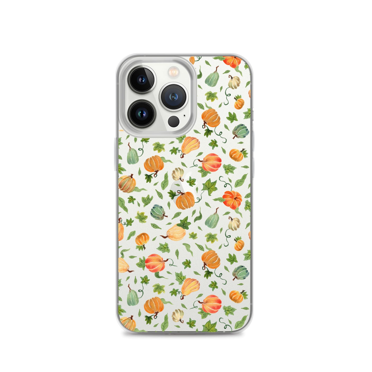 Clear Case for iPhone® - Pumpkins Pattern 🎃🍂 - iPhone Case - SANDRAAS