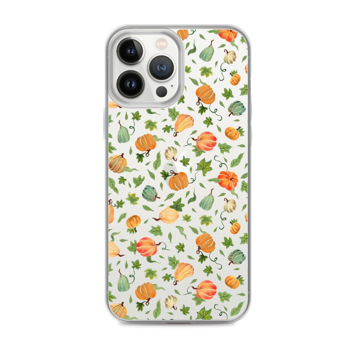 Clear Case for iPhone® - Pumpkins Pattern 🎃🍂 - iPhone Case - SANDRAAS