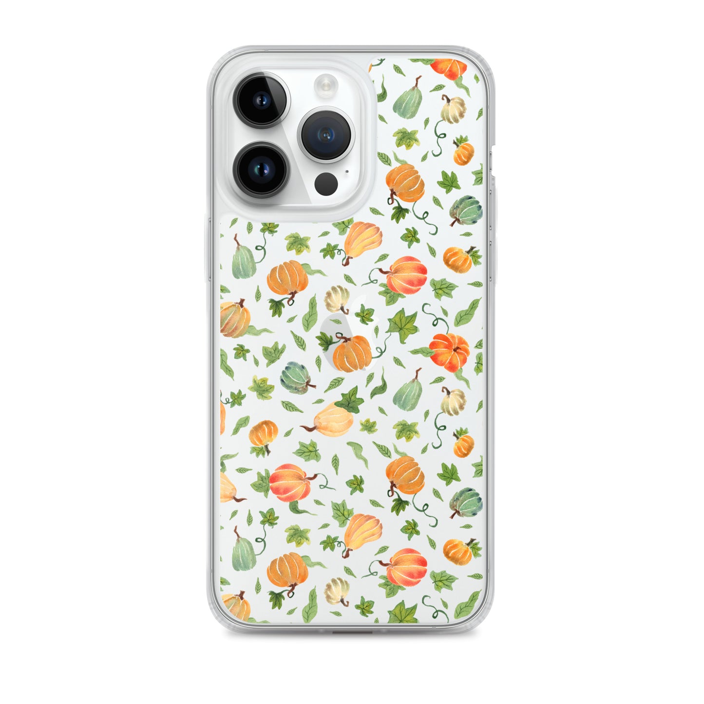 Clear Case for iPhone® - Pumpkins Pattern 🎃🍂 - iPhone Case - SANDRAAS