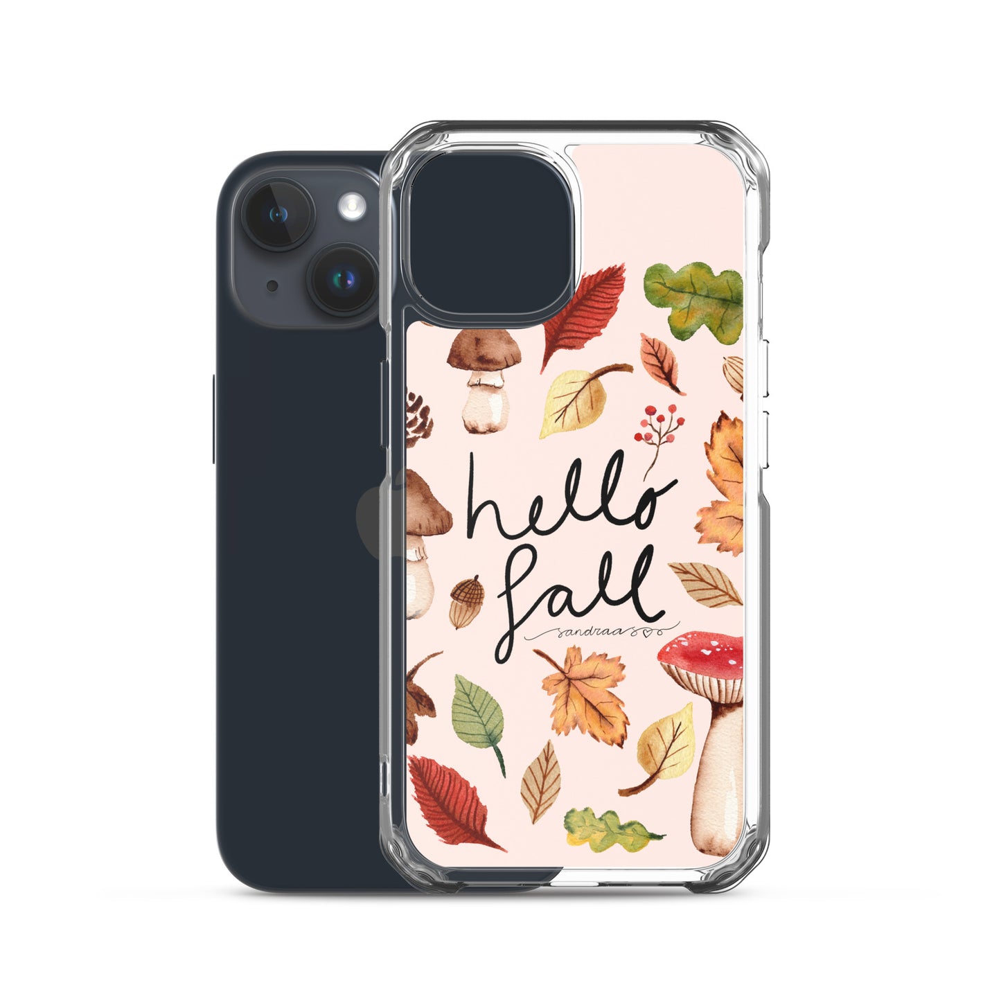 Clear iPhone® Case – Hello Fall 🍂📱 - iPhone Case - SANDRAAS