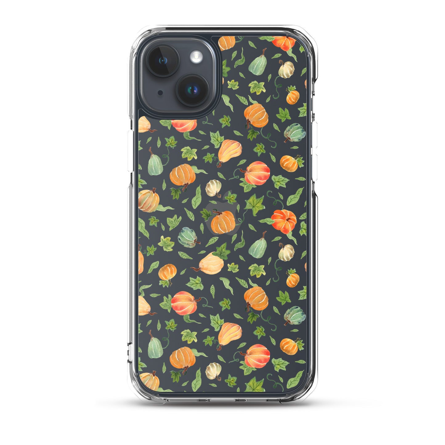 Clear Case for iPhone® - Pumpkins Pattern 🎃🍂 - iPhone Case - SANDRAAS