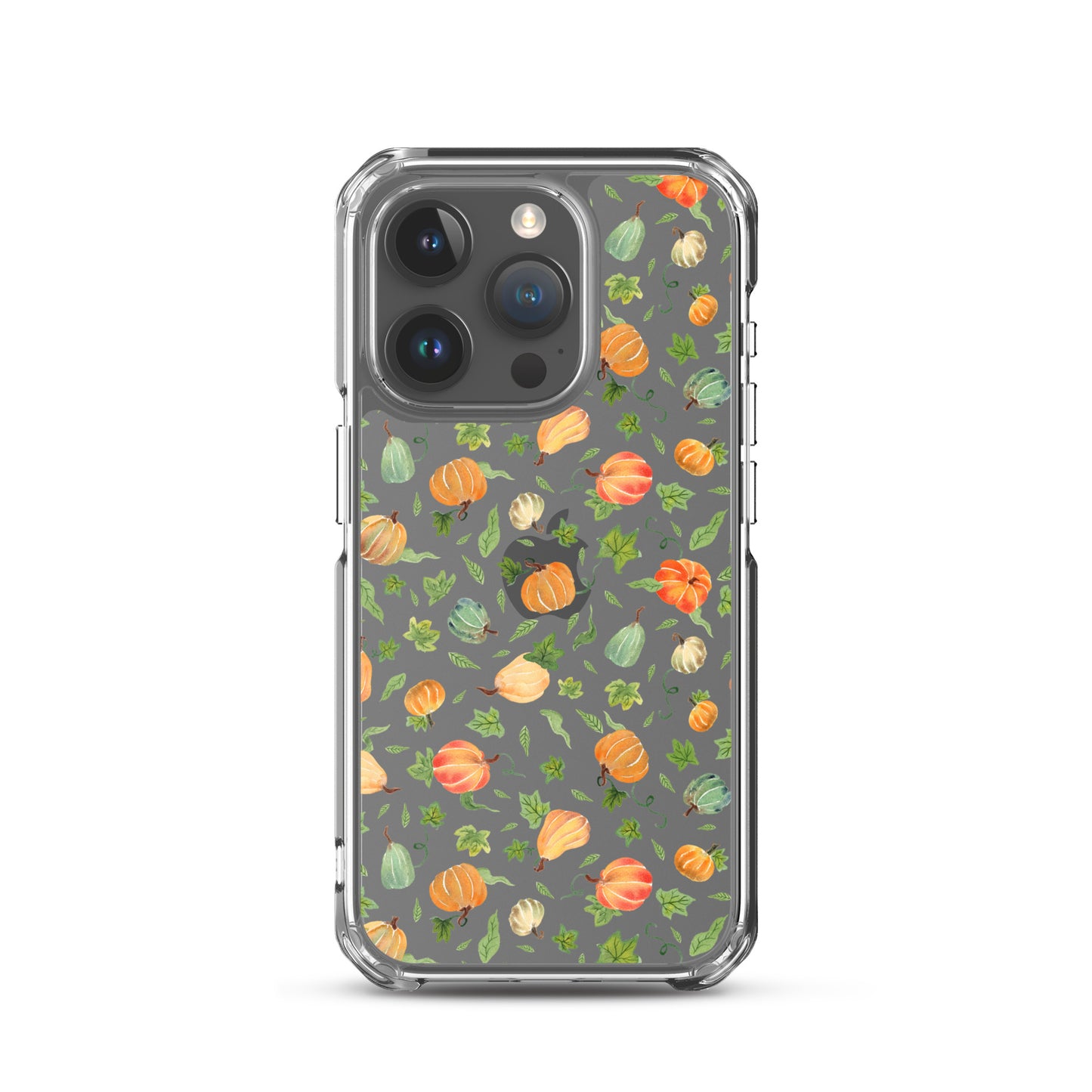 Clear Case for iPhone® - Pumpkins Pattern 🎃🍂 - iPhone Case - SANDRAAS
