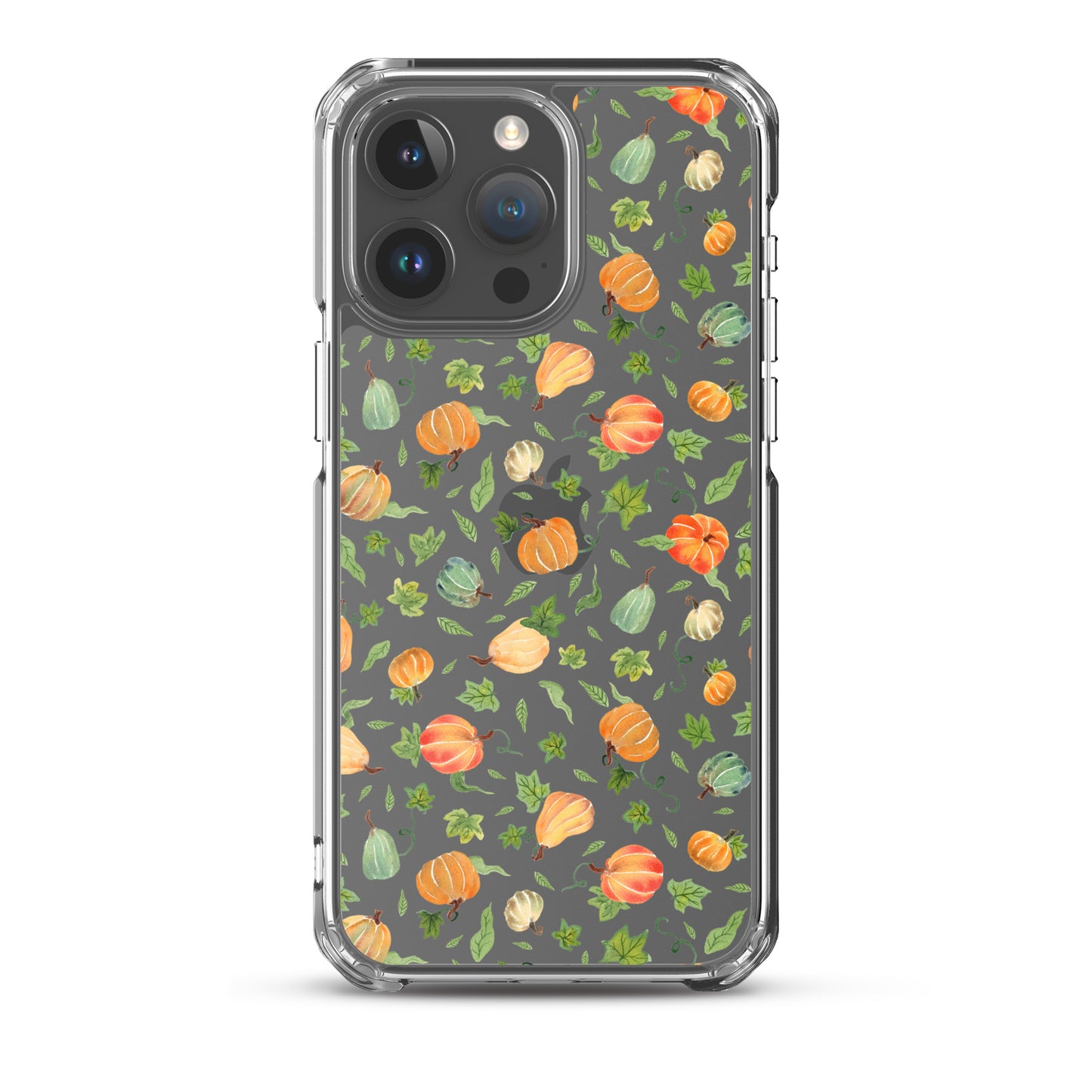 Clear Case for iPhone® - Pumpkins Pattern 🎃🍂 - iPhone Case - SANDRAAS