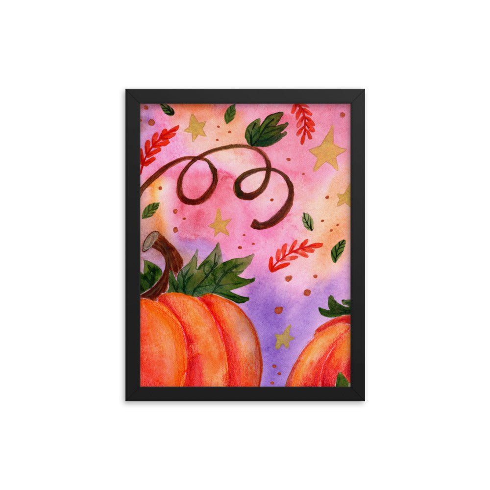 Framed Poster – Halloween Pumpkin 🎃 - SANDRAAS