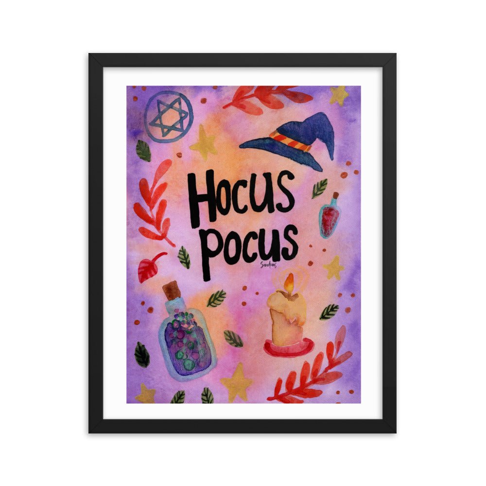 Framed Poster – Halloween Hocus Pocus 🎃✨ - SANDRAAS