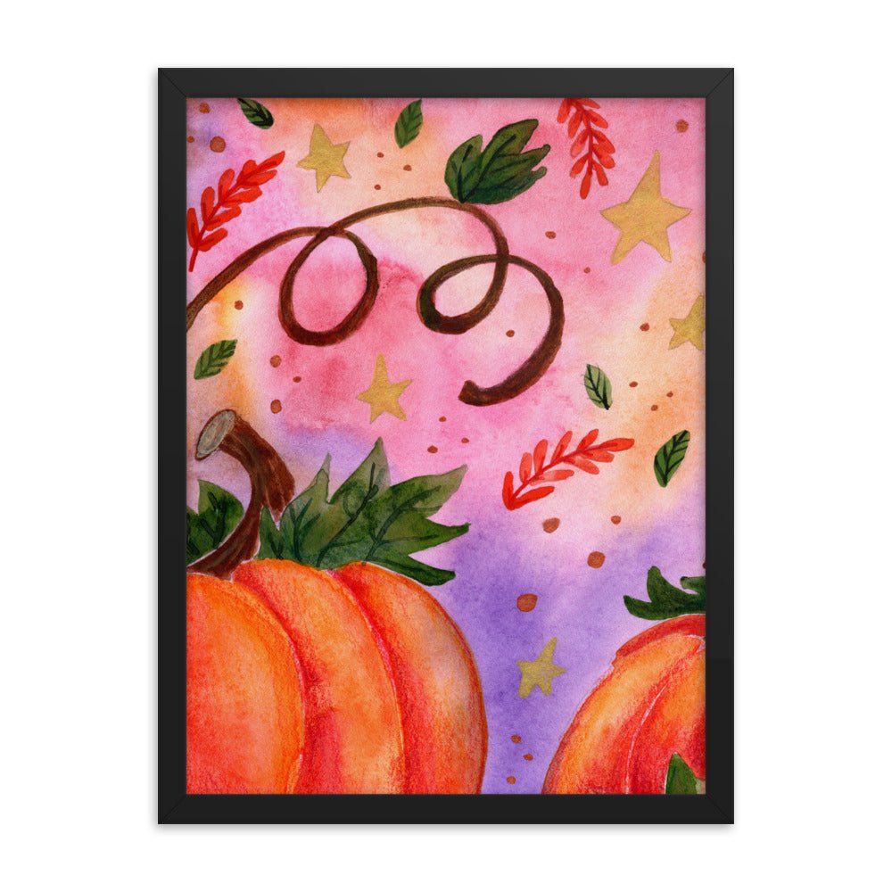 Framed Poster – Halloween Pumpkin 🎃 - SANDRAAS