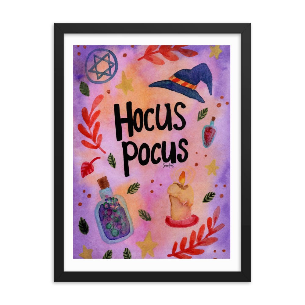 Framed Poster – Halloween Hocus Pocus 🎃✨ - SANDRAAS