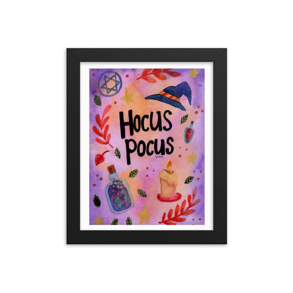 Framed Poster – Halloween Hocus Pocus 🎃✨ - SANDRAAS