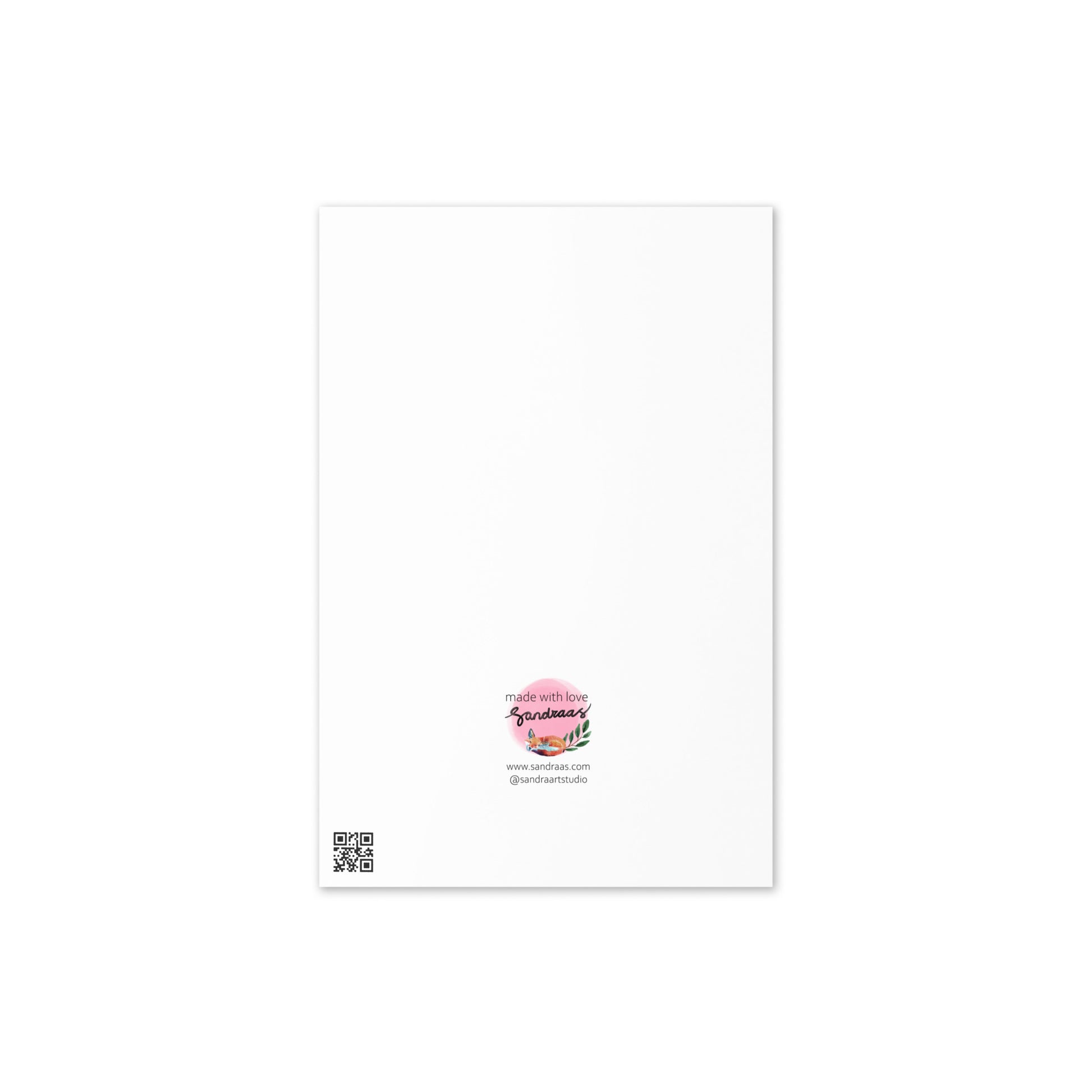 Happy Birthday Card – Whimsical Watercolor Cats - SANDRAAS