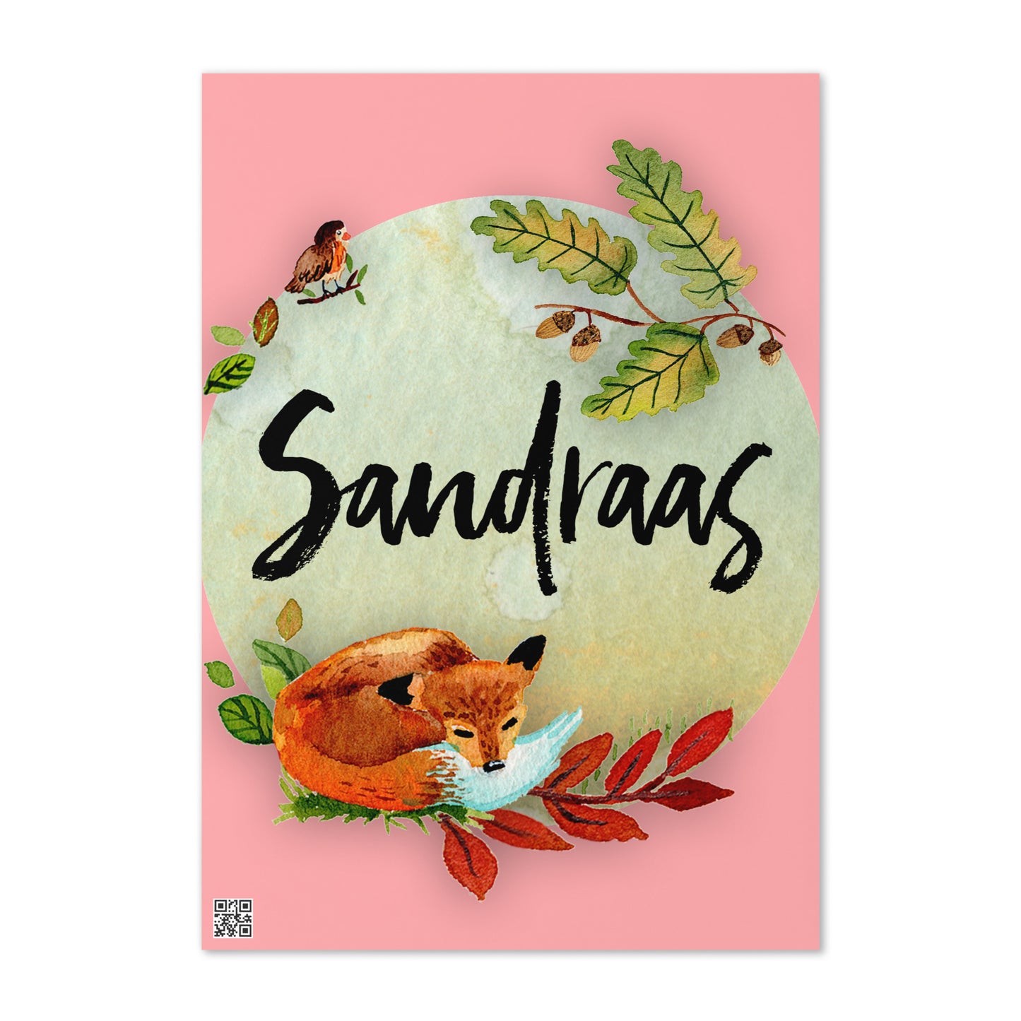 Magic of Christmas Card – Bright & Joyful Watercolor Design 🎁 - SANDRAAS