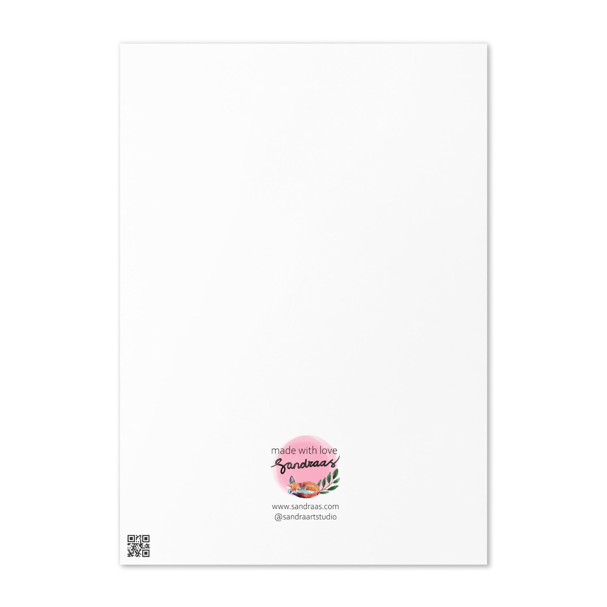 Happy Birthday Card – Watercolor Cupcakes on Pink Background - SANDRAAS