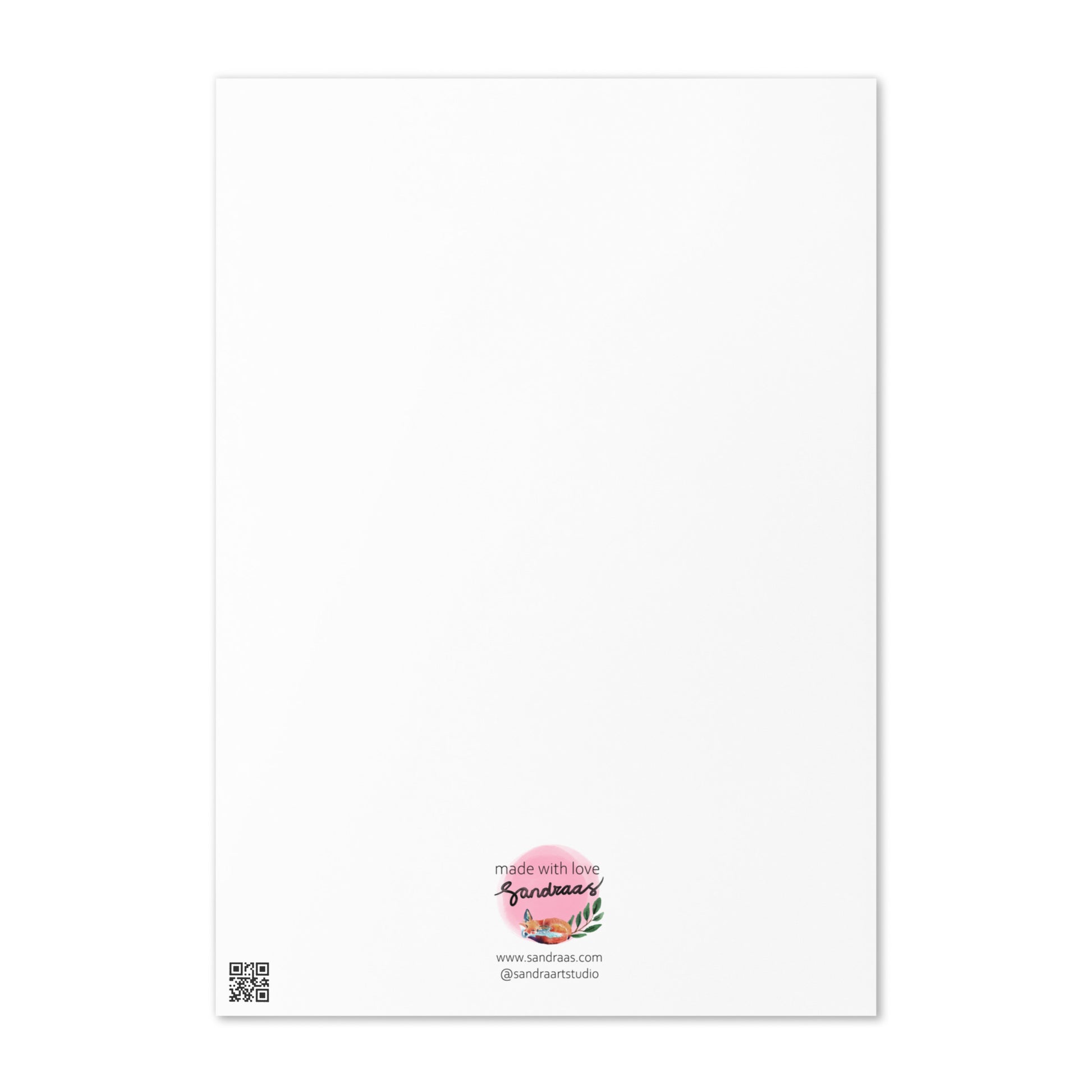 "Happy Birthday" Capybara Birthday Card – Watercolor Balloons & Multicolor Hand Lettering - SANDRAAS