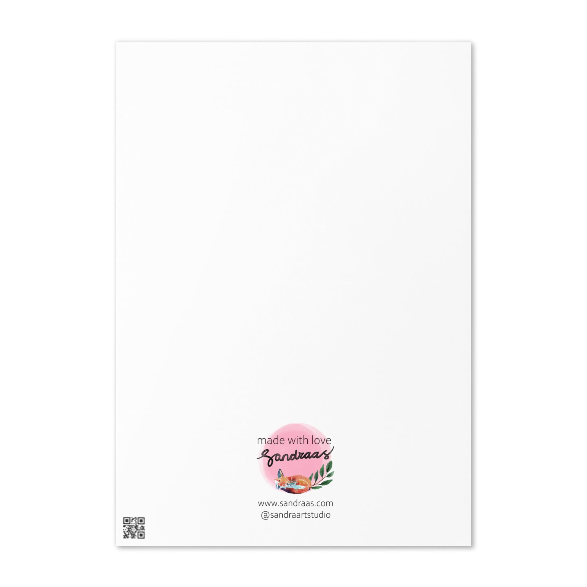 Happy Birthday Card – Whimsical Yellow Bird on Blue Watercolor Background - SANDRAAS