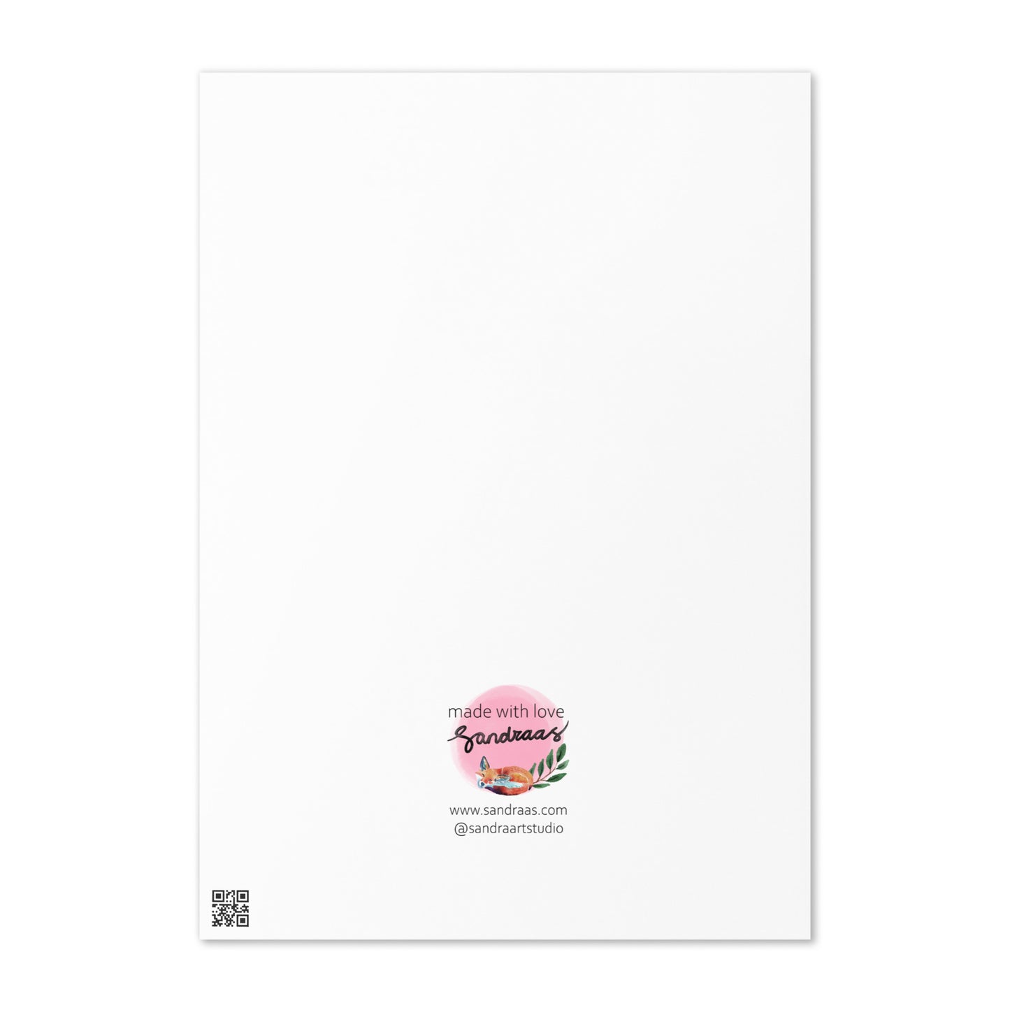 Happy Birthday Card – Whimsical Watercolor Cats - SANDRAAS