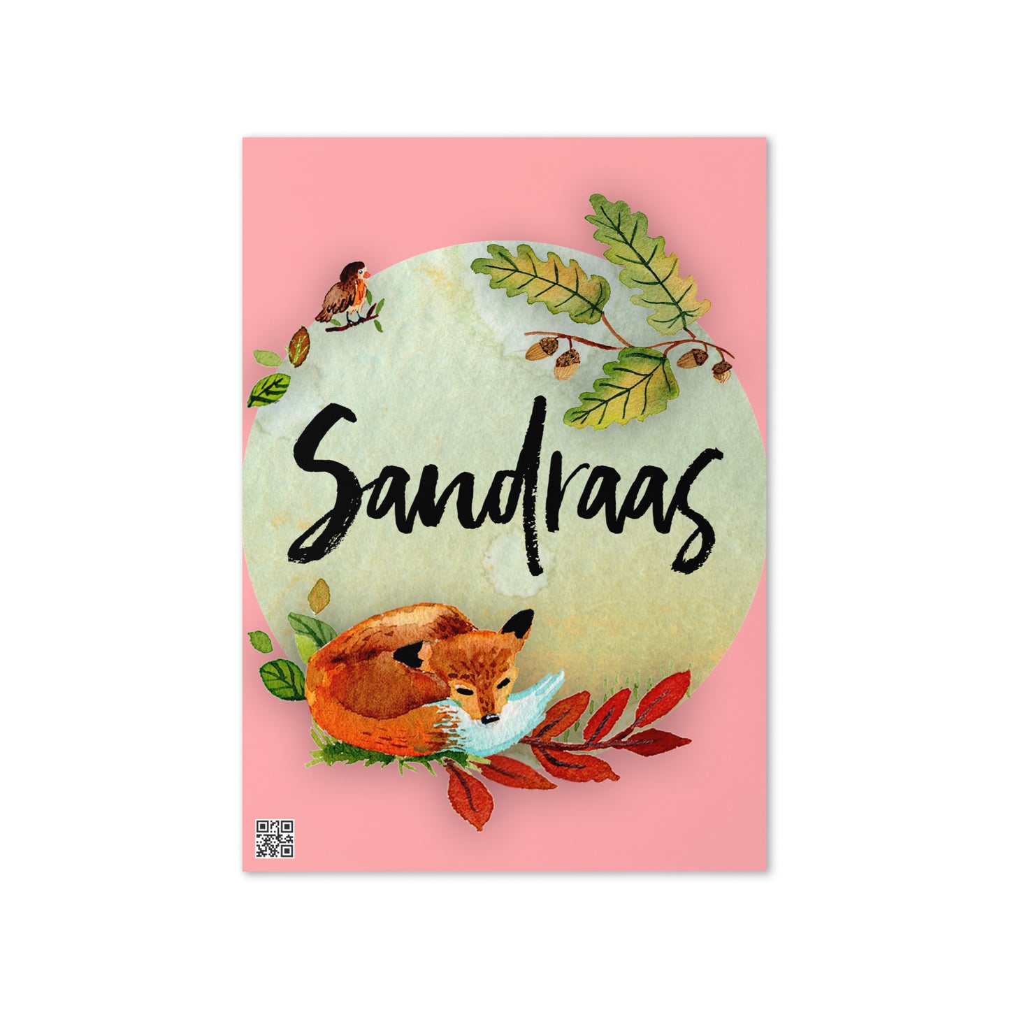 Magic of Christmas Card – Bright & Joyful Watercolor Design 🎁 - SANDRAAS