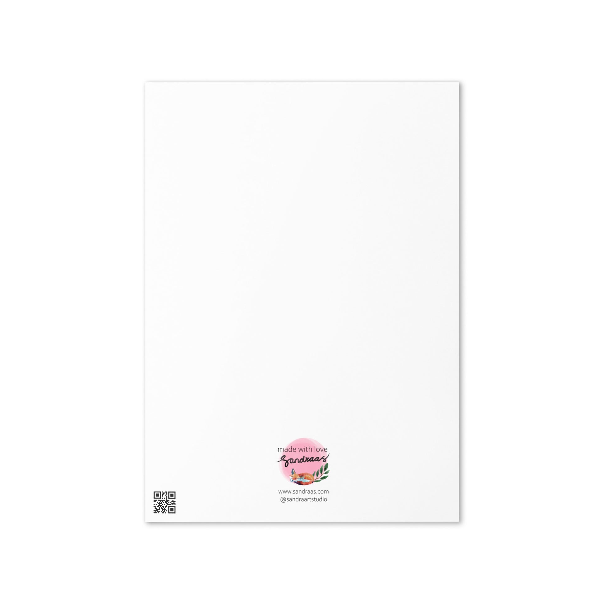 "Happy Birthday" Capybara Birthday Card – Watercolor Balloons & Multicolor Hand Lettering - SANDRAAS