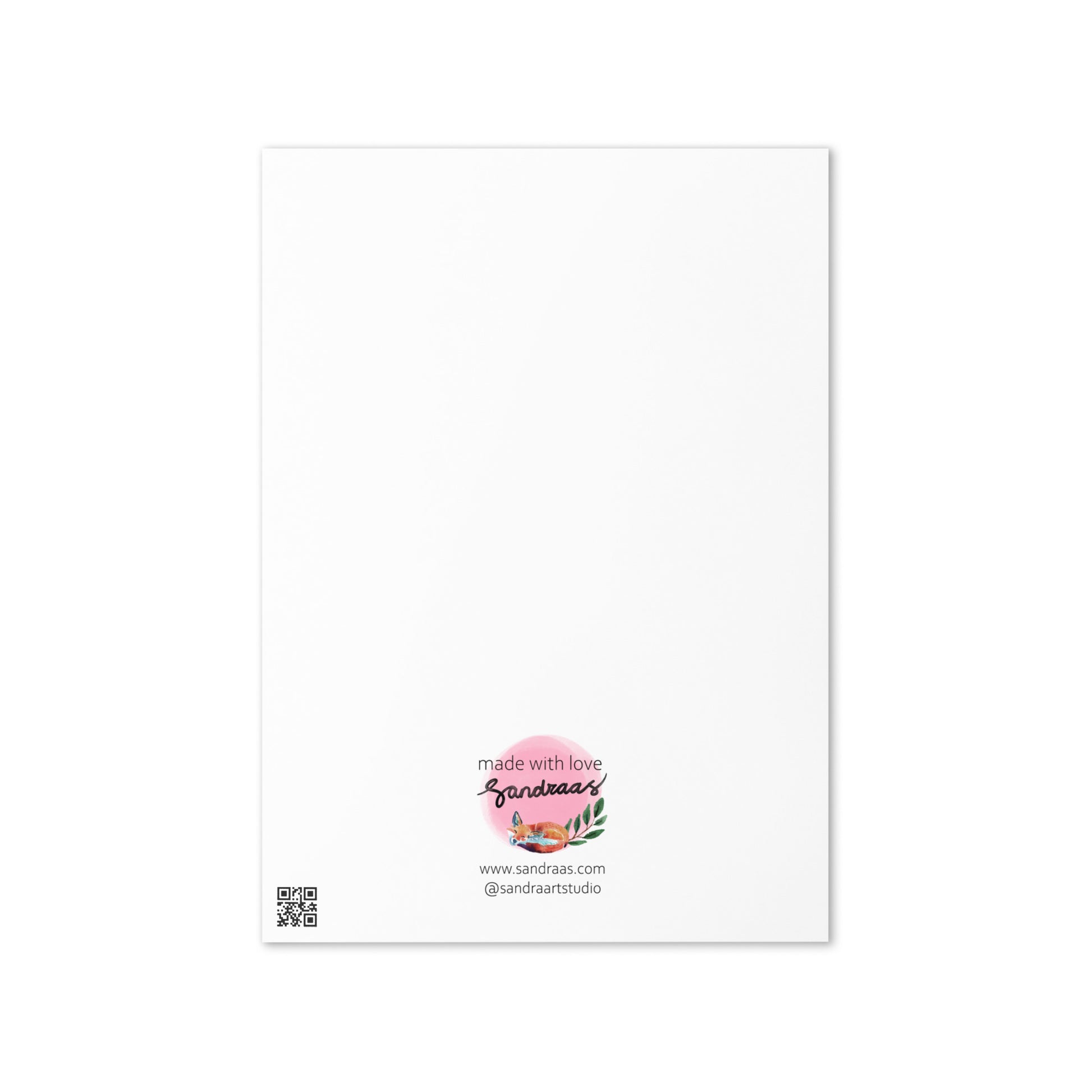 Happy Birthday Card – Whimsical Yellow Bird on Blue Watercolor Background - SANDRAAS