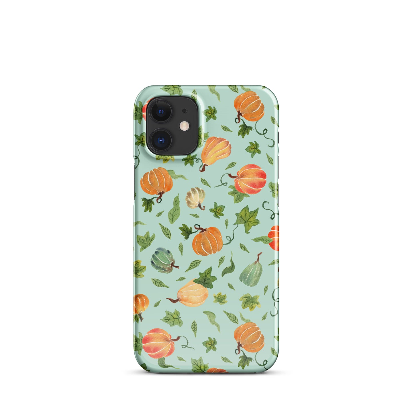 Snap Case for iPhone® - Pumpkins Pattern Green 🎃📱 - iPhone Case - SANDRAAS