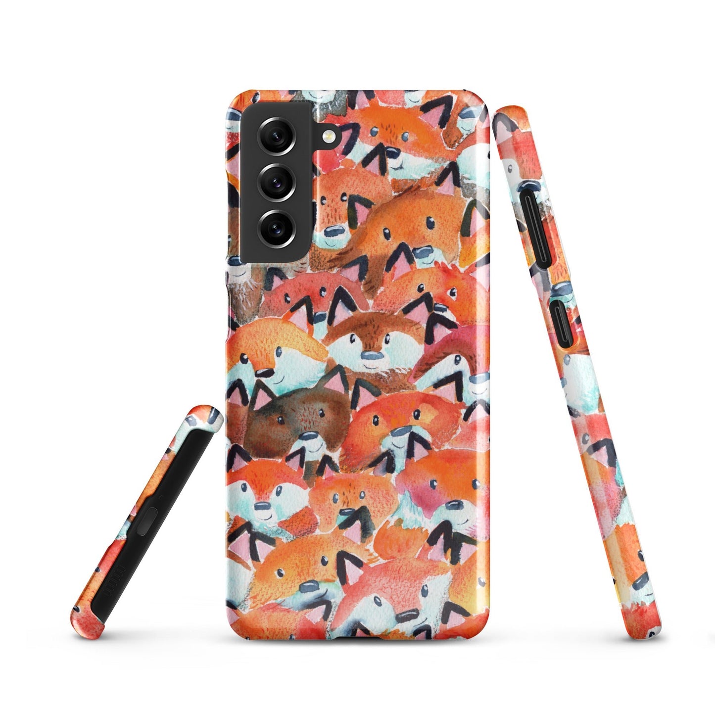 🦊 Snap Samsung® Case – Foxes 🍁📱- Samsung case - SANDRAAS