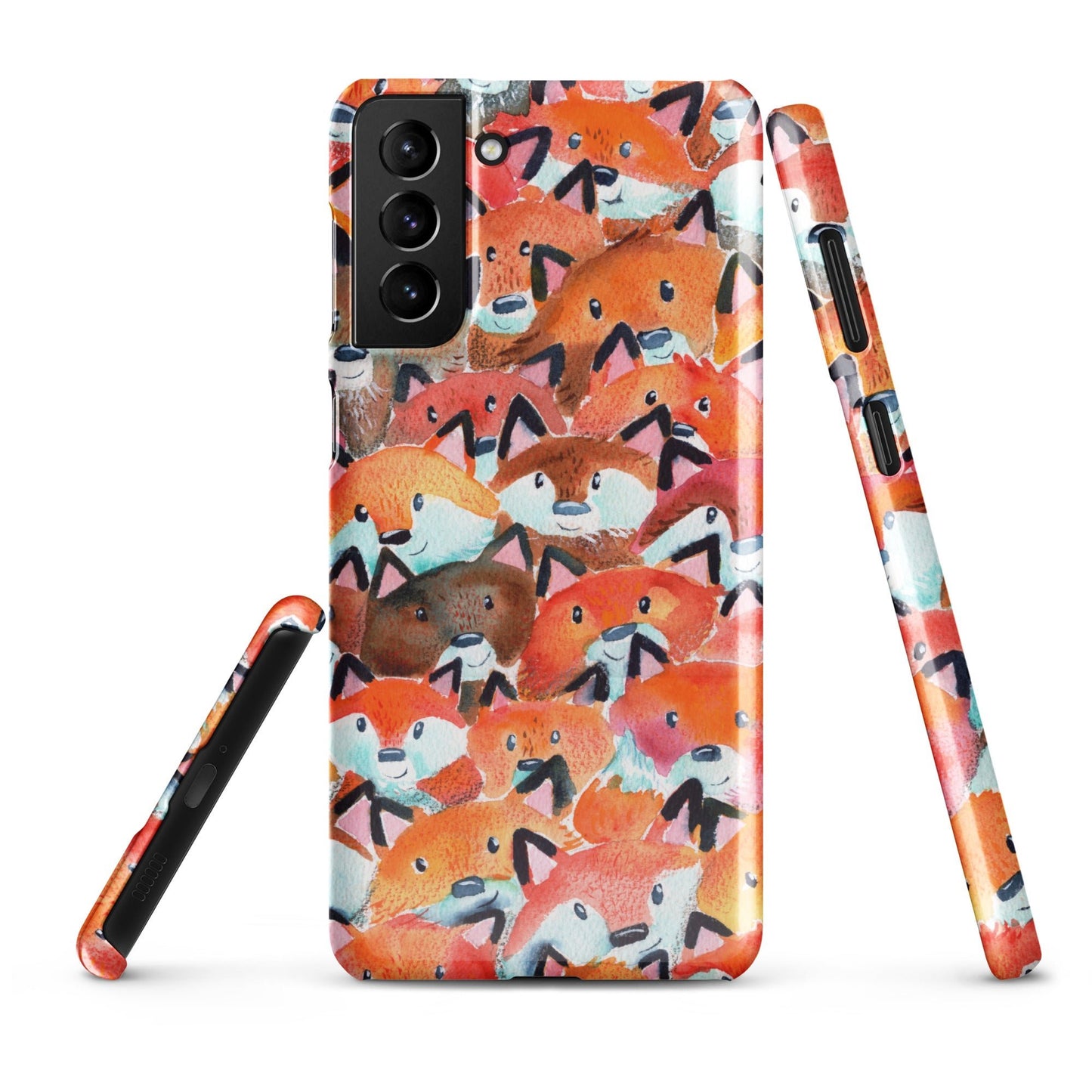 🦊 Snap Samsung® Case – Foxes 🍁📱- Samsung case - SANDRAAS