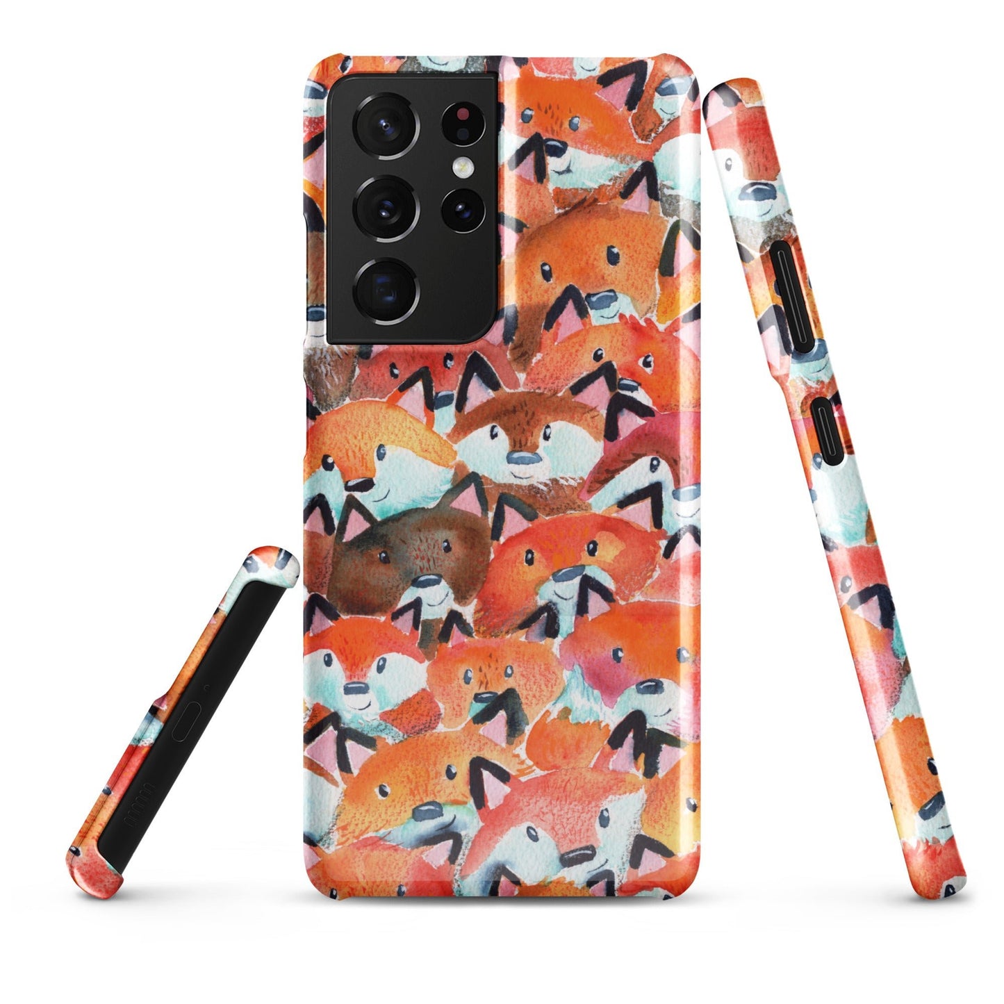 🦊 Snap Samsung® Case – Foxes 🍁📱- Samsung case - SANDRAAS