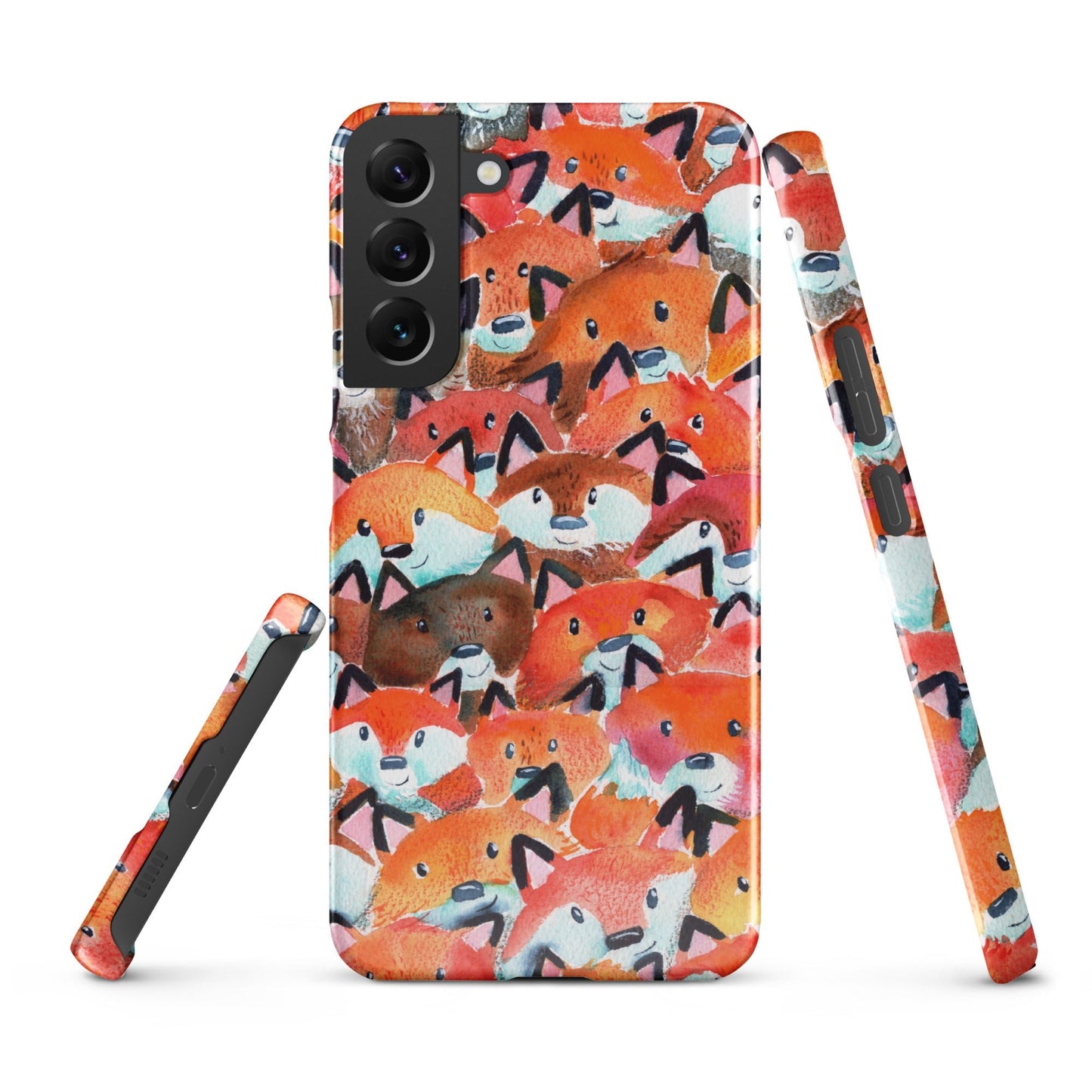 🦊 Snap Samsung® Case – Foxes 🍁📱- Samsung case - SANDRAAS