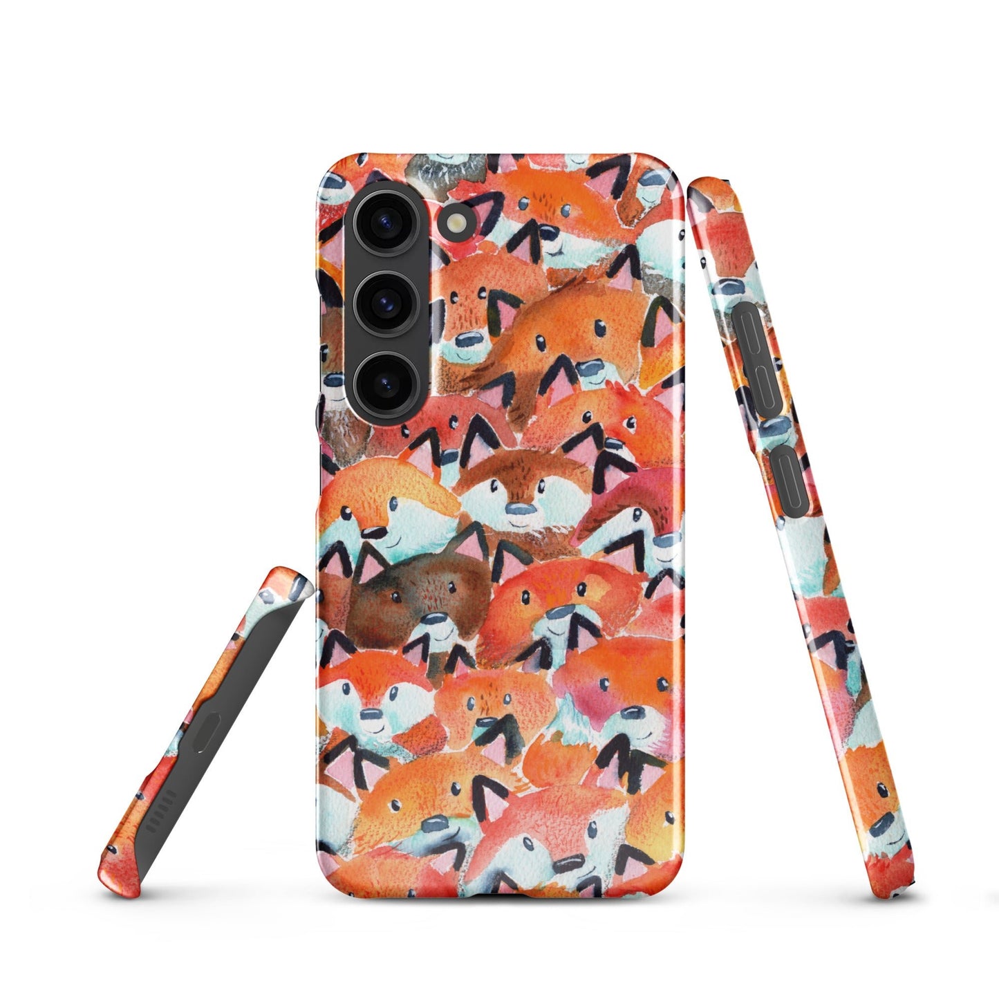 🦊 Snap Samsung® Case – Foxes 🍁📱- Samsung case - SANDRAAS